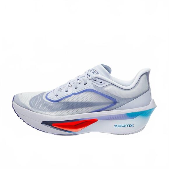 NEW NIKE men's zoom fly 6 sneakers in ghost blue void football grey